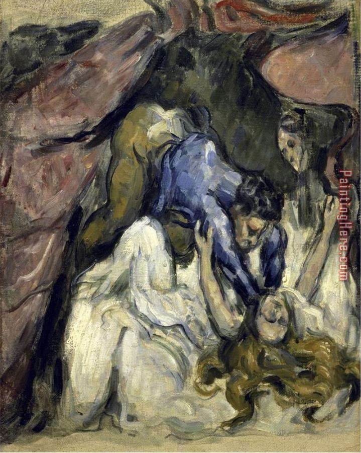 Paul Cezanne La Femme Etranglee